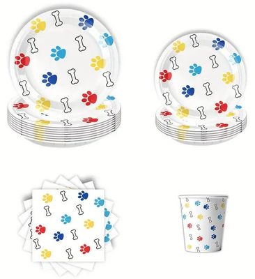 Paw Prints Party Set Paw Prints Party Set