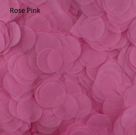 Rose Pink Balloon Confetti