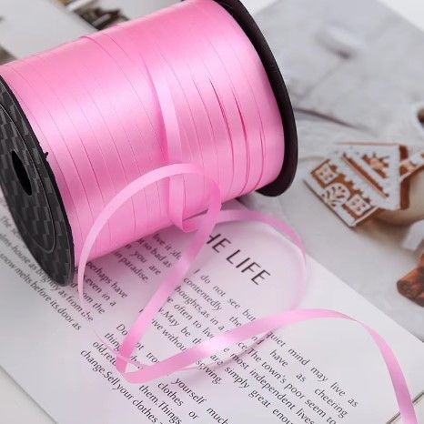 Baby Pink Balloon Ribbon