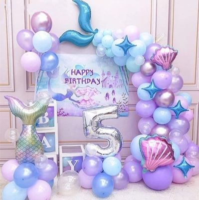 Mermaid Themed Ready-Made Balloon Displays