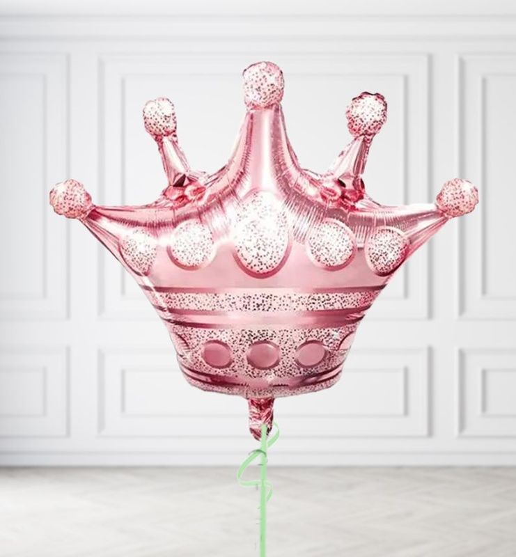 Rose Gold Crown Balloons