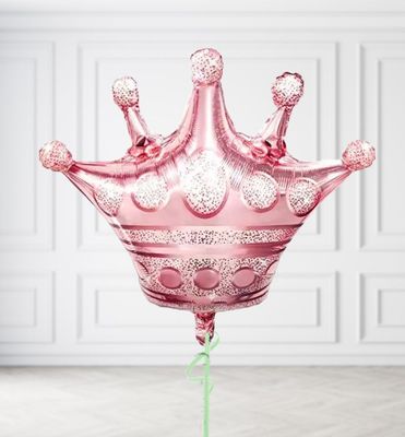 Rose Gold Crown Balloons