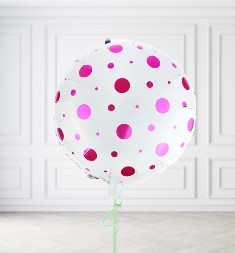 Rose Dots Balloons