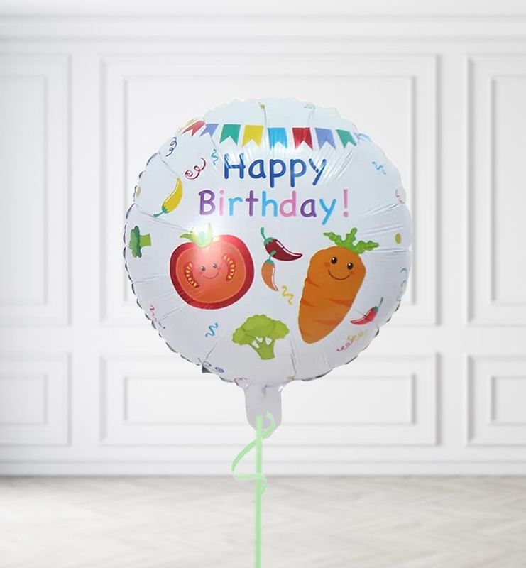 Happy Birthday Veg Balloons