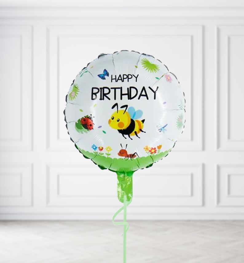 Happy Birthday Bee Balloons
