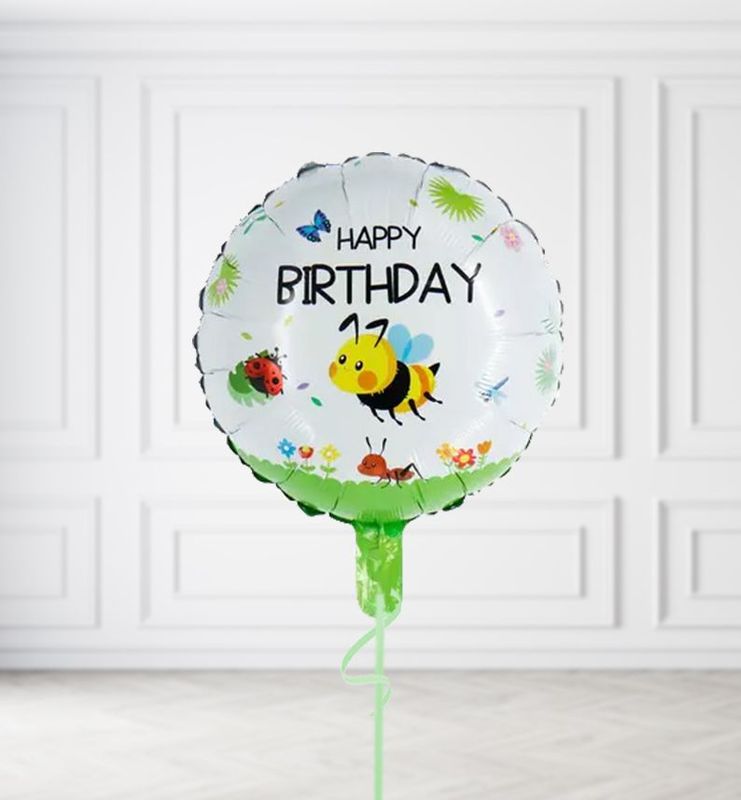 Happy Birthday Bee Balloons