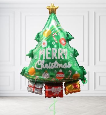 Green Christmas Tree Balloon (XL)