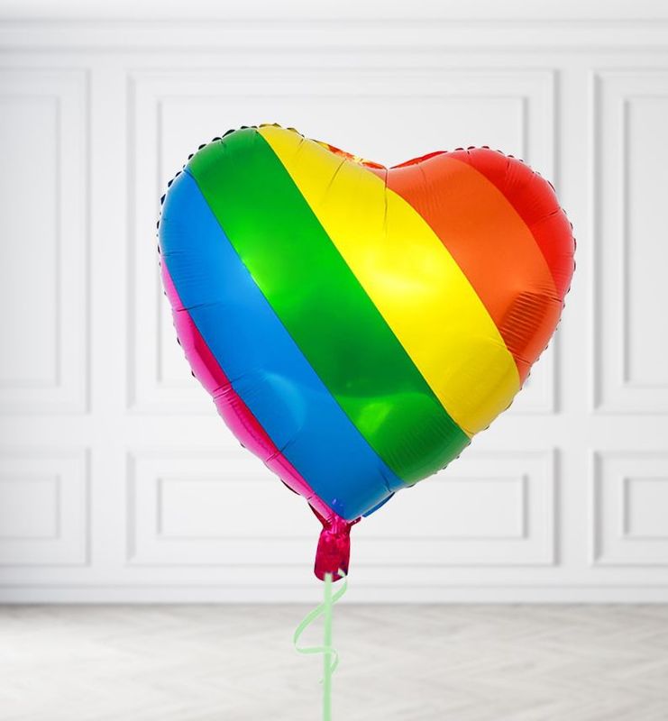 Pride Heart Balloons