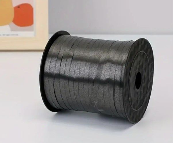 Black Balloon Ribbon
