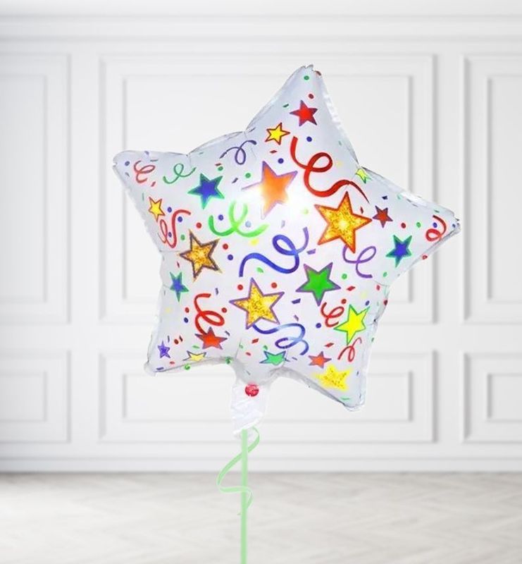 Confetti Star Balloons
