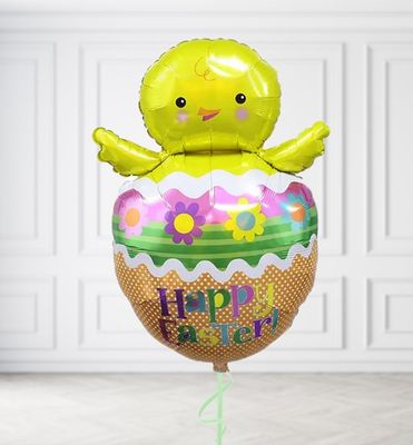 Easter Chick in Egg Balloons