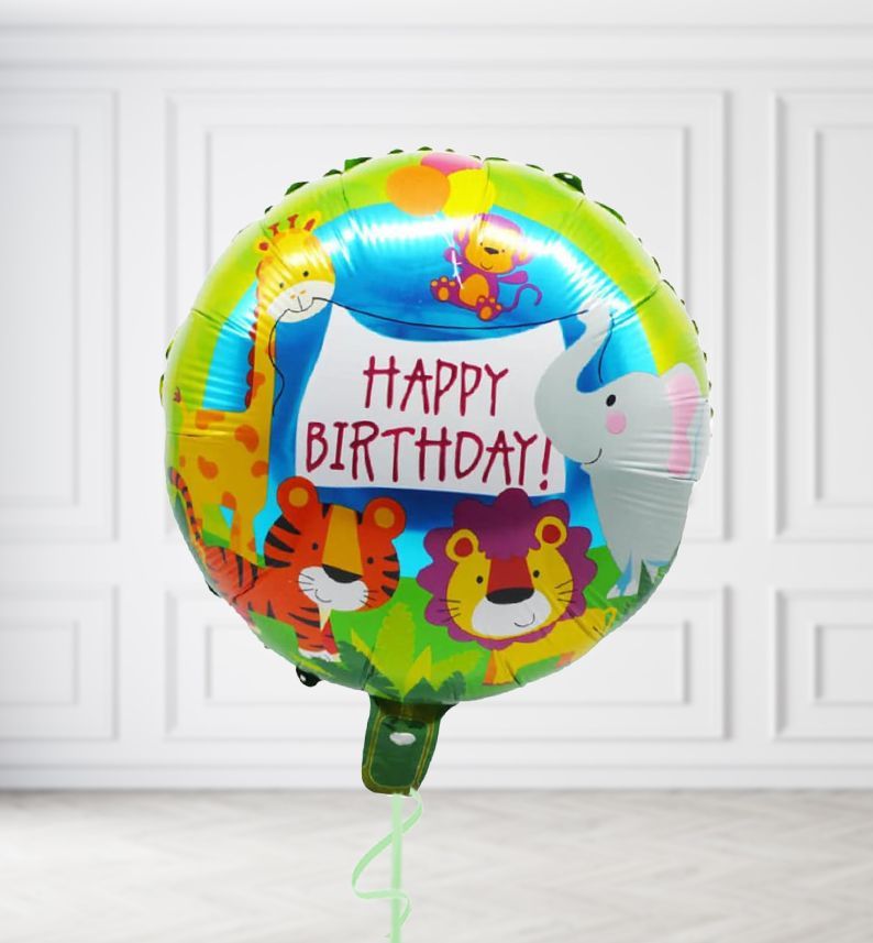 Jungle Happy Birthday Balloons