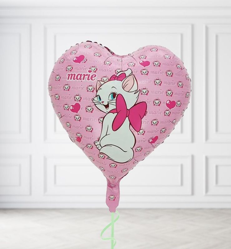 Marie Cat Heart Balloons