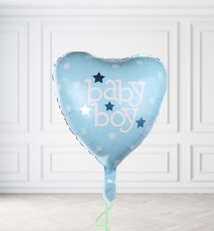 Mid Blue Baby Boy Balloons