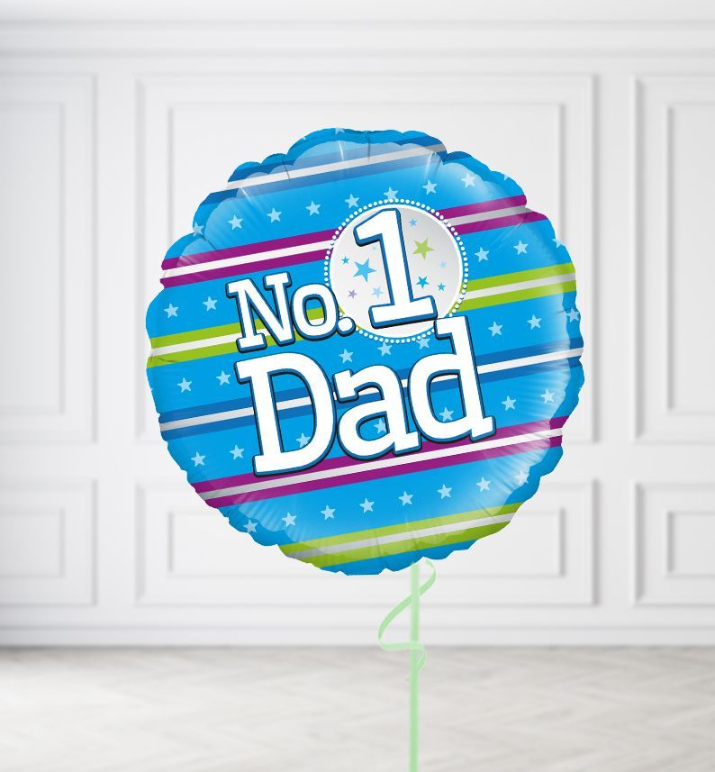 Number 1 Dad Balloons