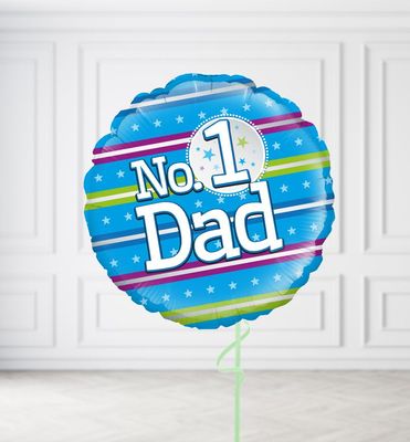 Number 1 Dad Balloons