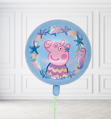 Peppa Seaside Round Balloons