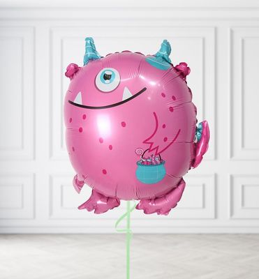 Pink Monster Balloons