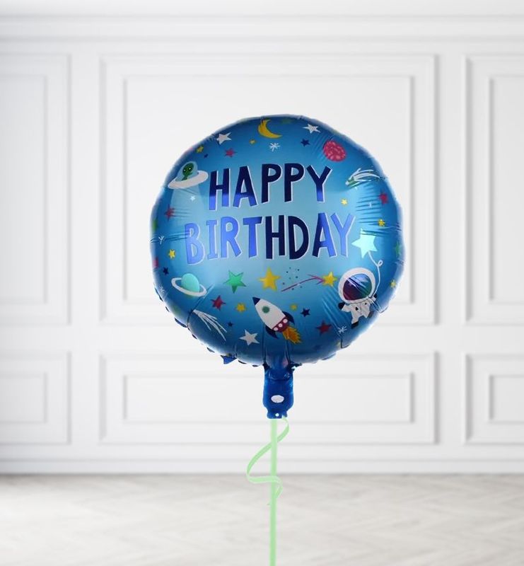 Rocket Happy Birthday Balloons