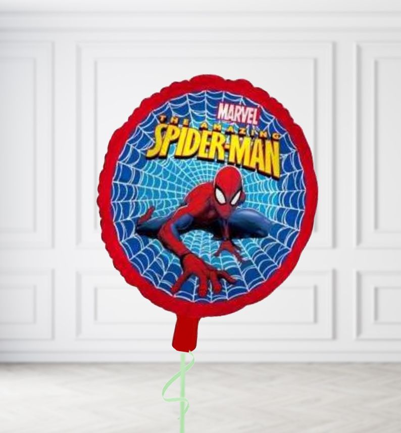 Spiderman Round Balloons