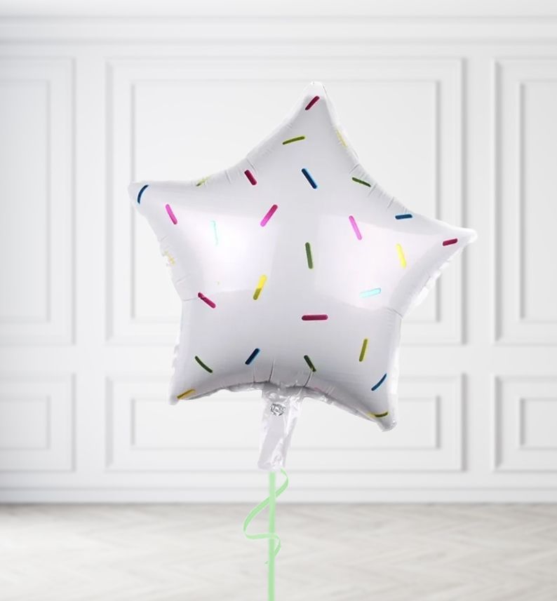 Sprinkled Star Balloons