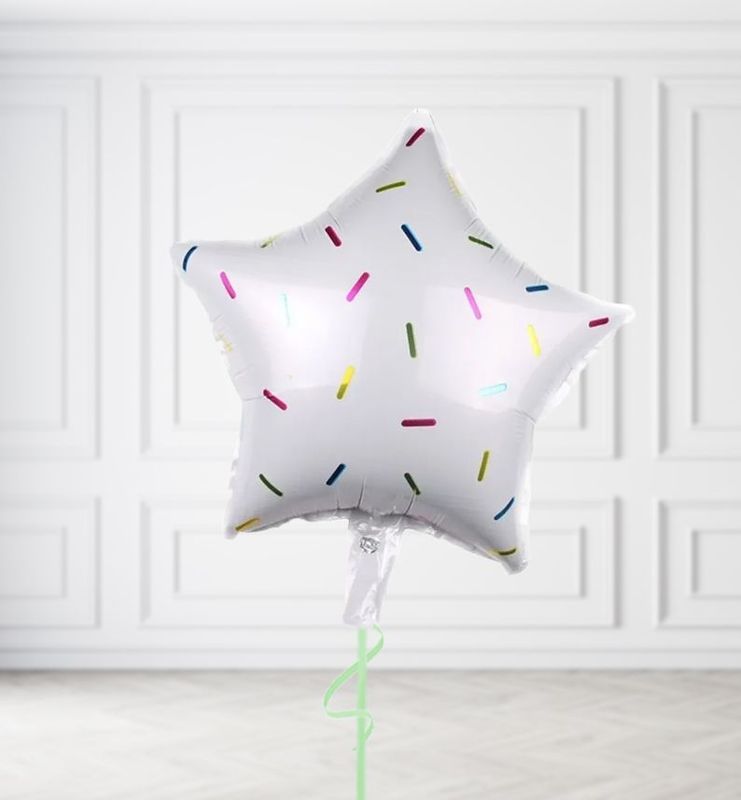 Sprinkled Star Balloons