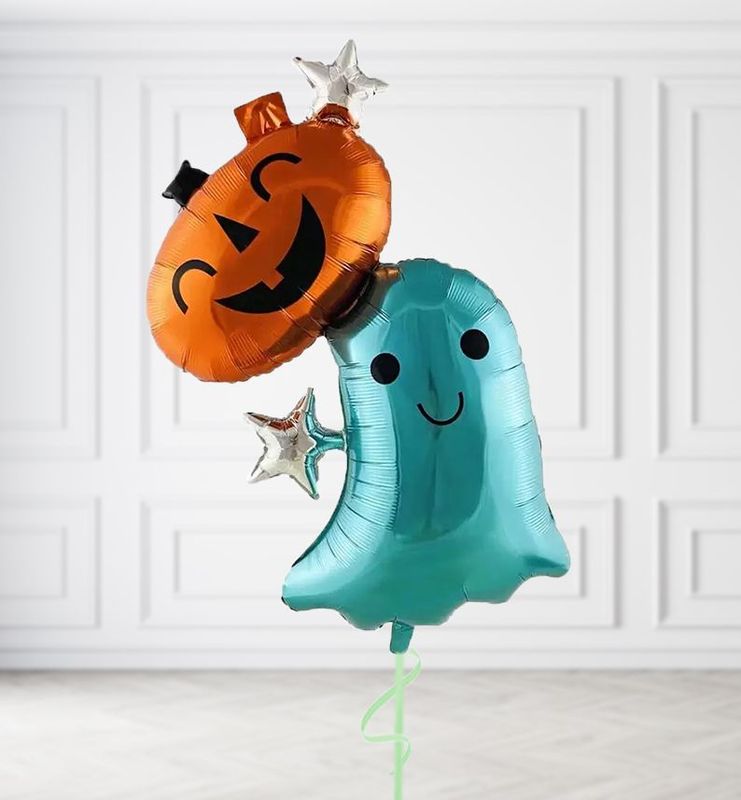 Teal Ghost Balloon (XL)