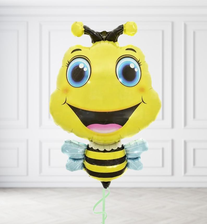 Yellow Bee Balloons