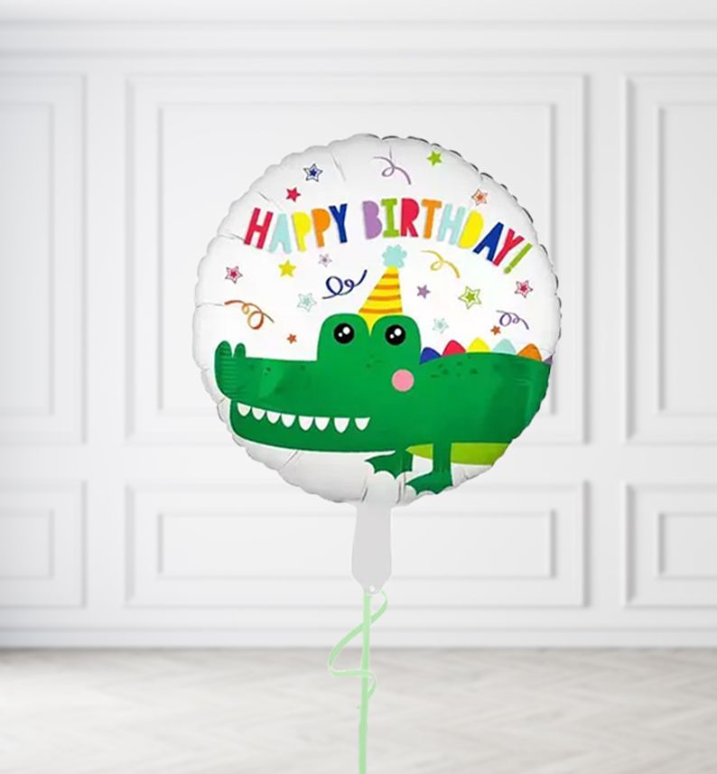 Croc Happy Birthday Balloons