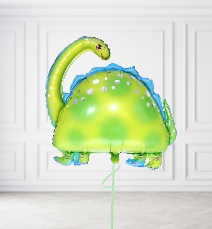 Green Brontosaurus Balloons