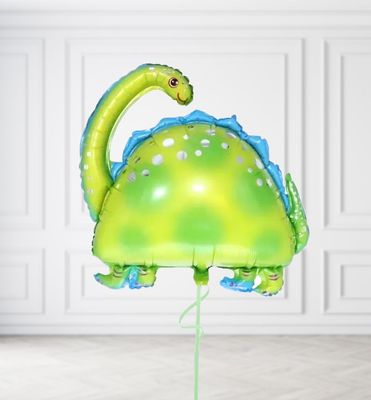 Green Brontosaurus Balloons