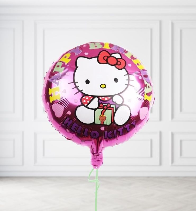 Hello Kitty Happy Birthday Balloons