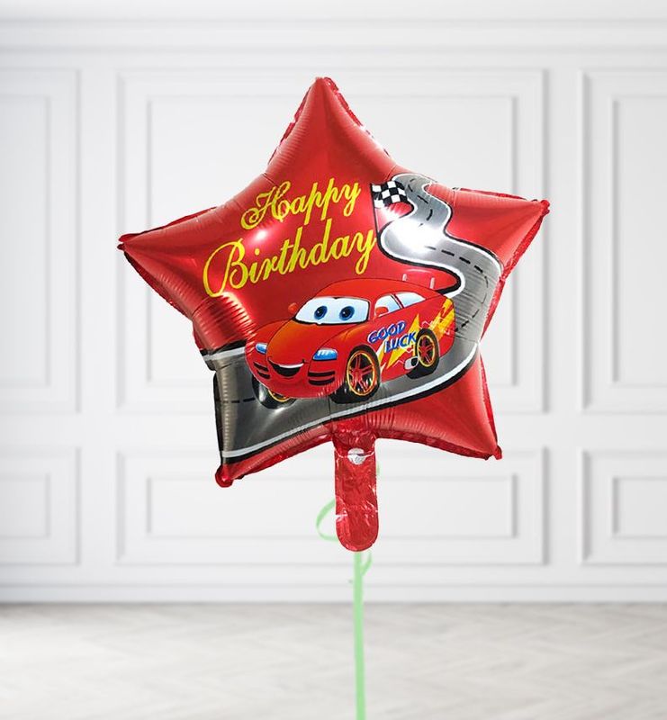 Lightning McQueen Star Balloons