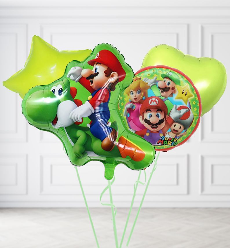 Mario and Yoshi Duo Balloons