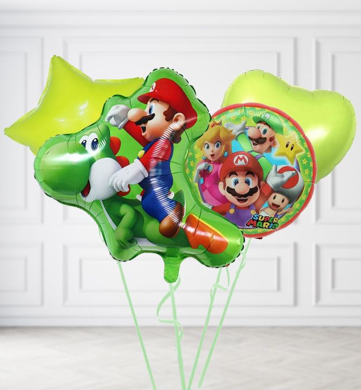 Mario and Yoshi Duo Balloons