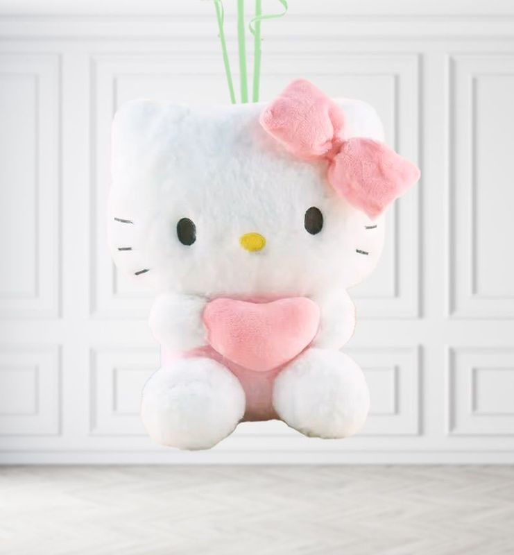 Hello Kitty Heart Plush Balloon Weight