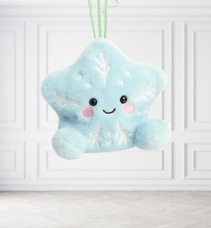 Snowflake Plush Balloon Weight