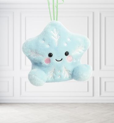 Aurora Frosty Snowflake Palm Pal Balloon Weight