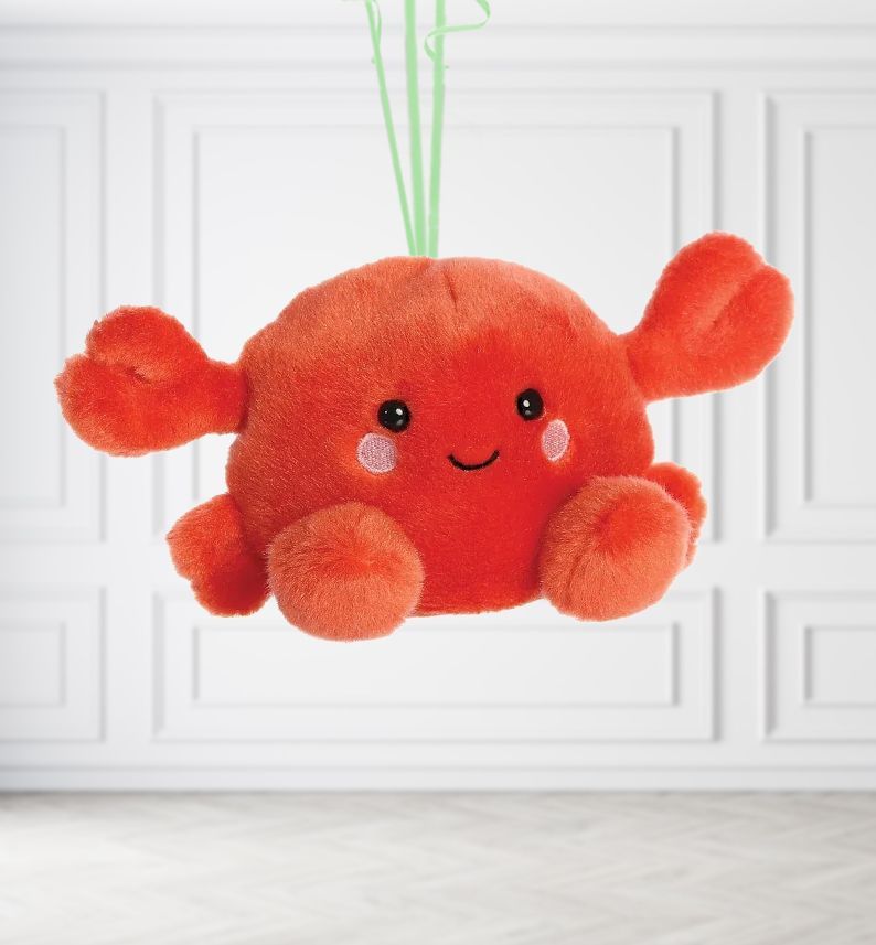 Crab Plush Balloon Weight