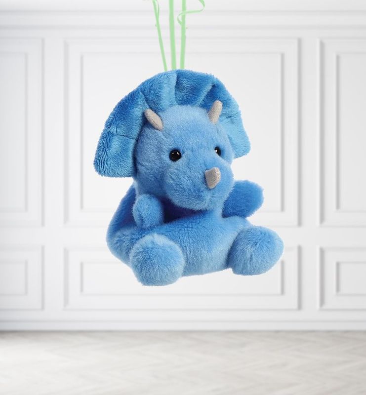 Triceratops Plush Balloon Weight