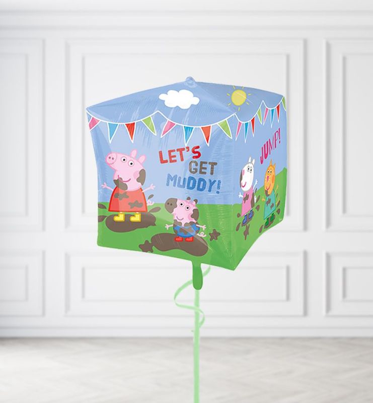 Peppa Pig Cube Balloons