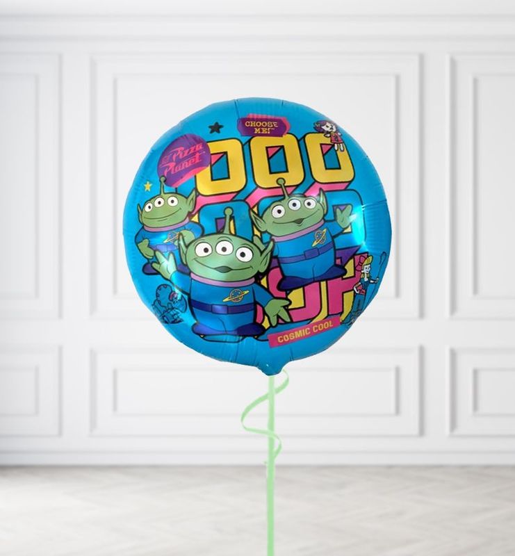 Toy Story Alien Round Balloons