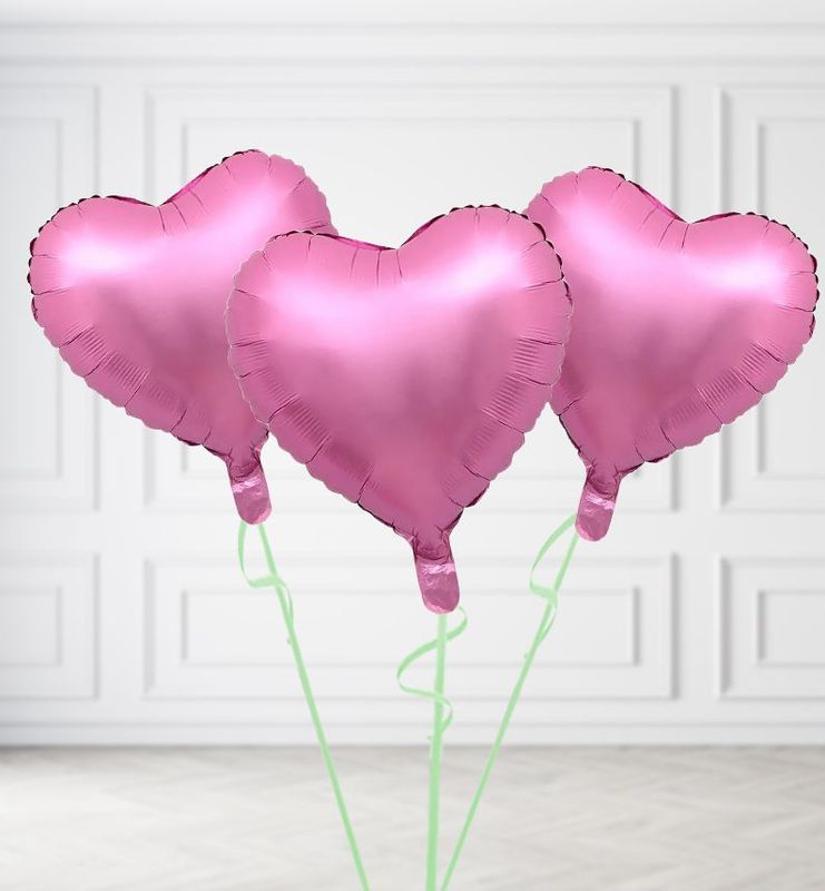 Pink Balloon Bunches