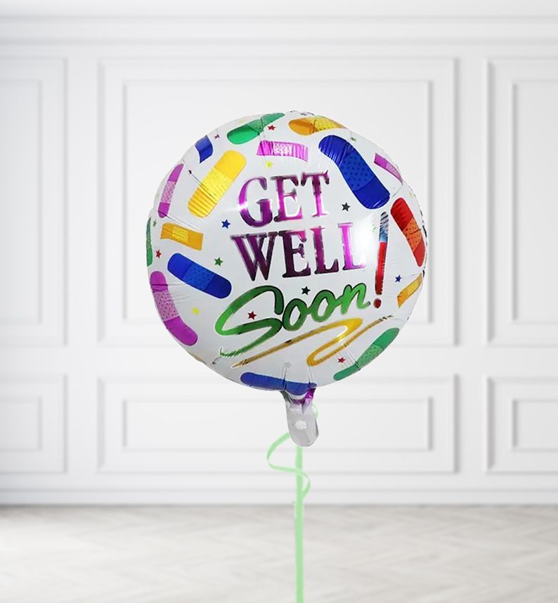 Get Well Soon Plaster Balloons