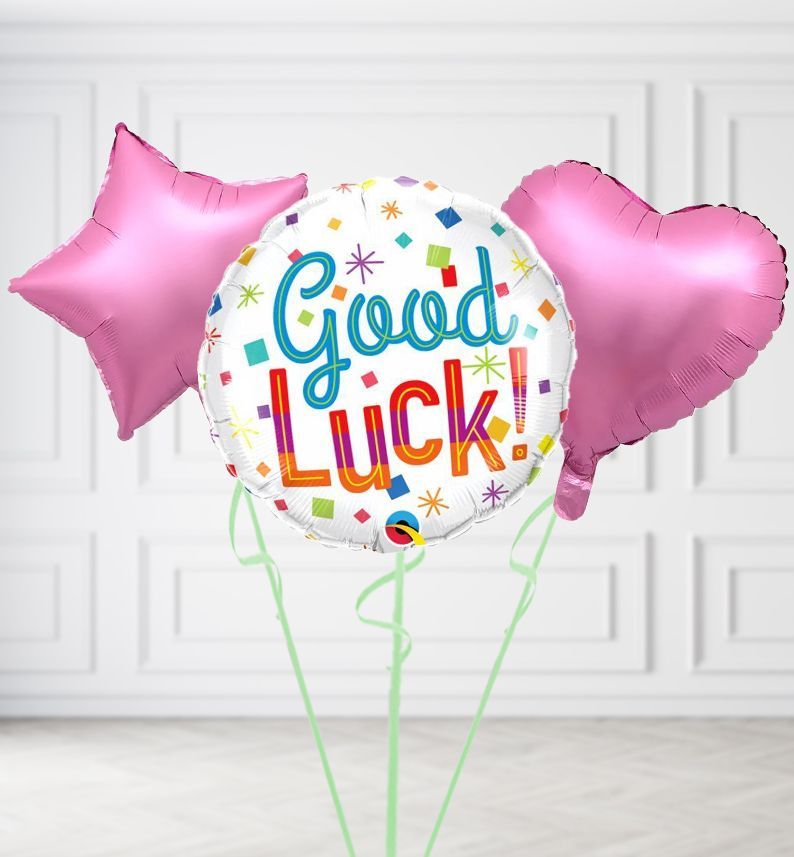 Good Luck Balloons, Build a Helium Filled Bunch: Add 2 balloons, Supersize Bunch: No Extras, Colour Theme: Match with Centrepiece