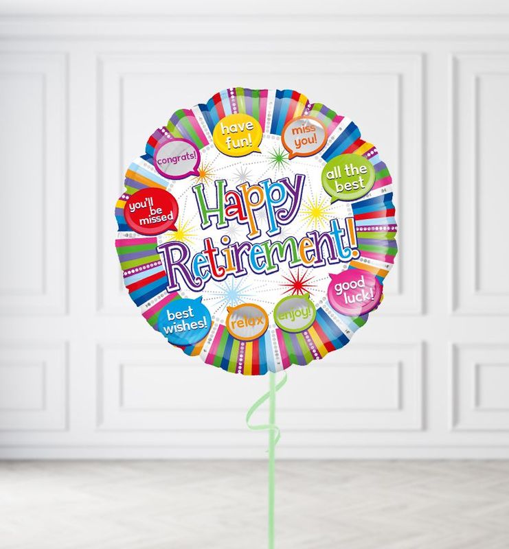 Happy Retirement Balloons