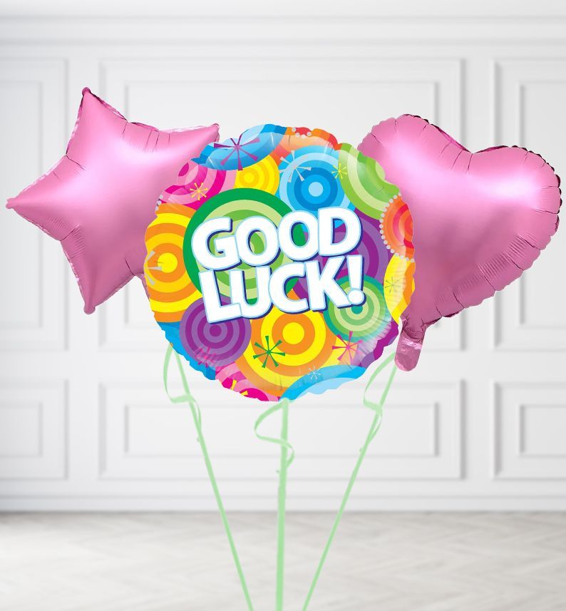 Good Luck Balloons, Build a Helium Filled Bunch: Add 2 balloons, Supersize Bunch: No Extras, Colour Theme: Match with Centrepiece