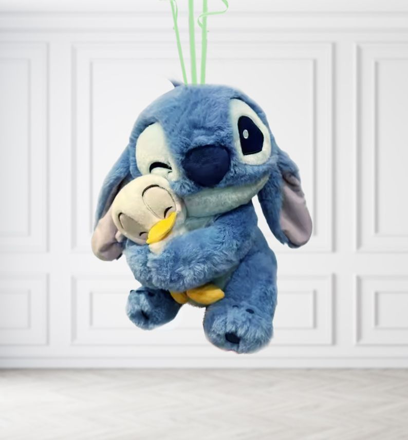 Stitch and Duck Plush Balloon Weight