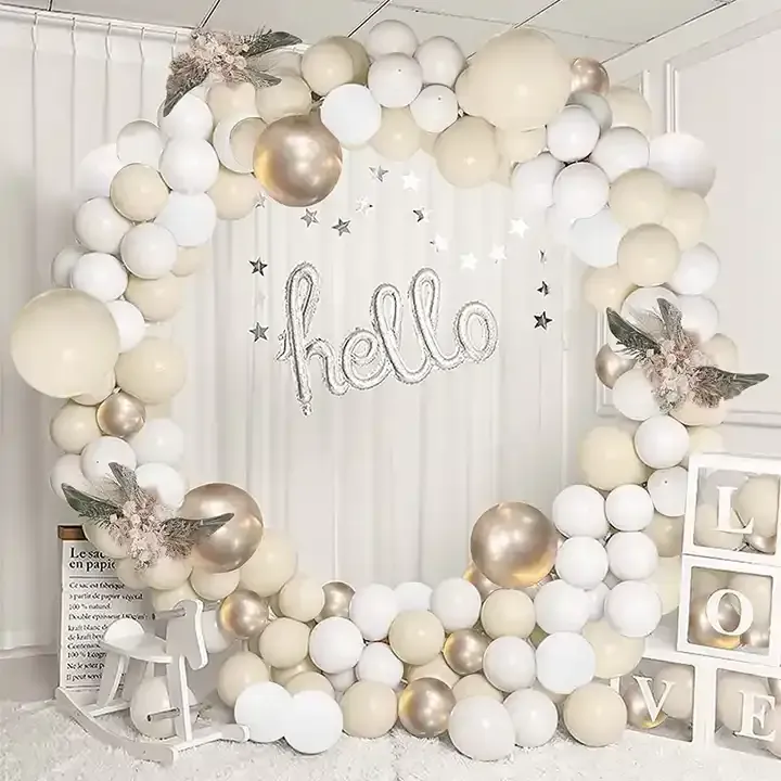 Beige and Sand Ready-Made Balloon Displays