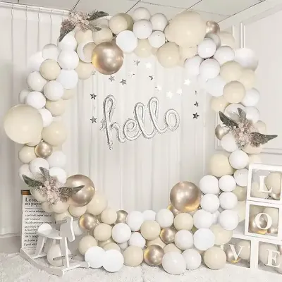 Beige and Sand Ready-Made Balloon Displays